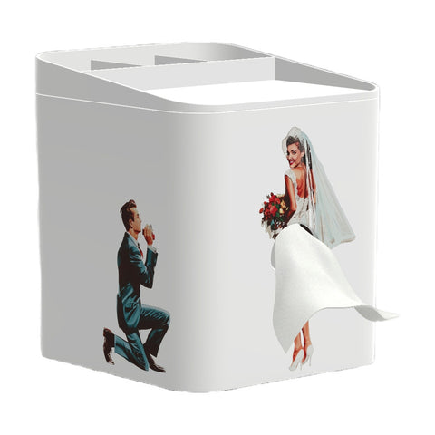 Cartoon Anime Mädchen Taschentuchbox Fliegender Rock Taschentuchbox Pod Rock Mädchen Gesicht Pumpkarton Niedliche Desktop-Dekoration m5010683