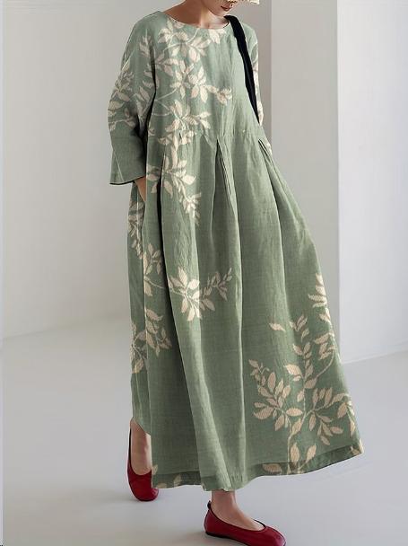 Rundhalsausschnitt süßes Damenkleid neues Kleid m301069 