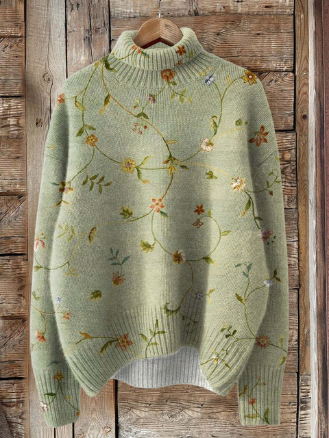 Christmas abstract print casual cape jacket cardigan sweater m302114