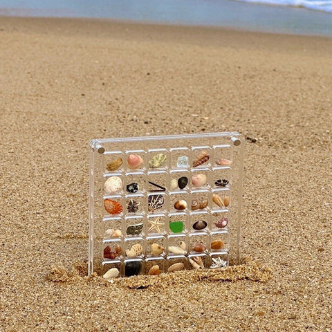 Acryl-Aufbewahrungsbox mit magnetischer Schale m3331018 