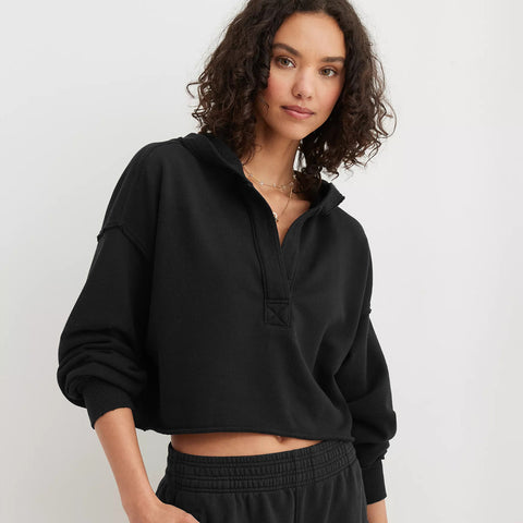 Women's v-neck top pullover long-sleeved shirt m301871