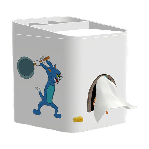 Cartoon Anime Mädchen Taschentuchbox Fliegender Rock Taschentuchbox Pod Rock Mädchen Gesicht Pumpkarton Niedliche Desktop-Dekoration m5010683