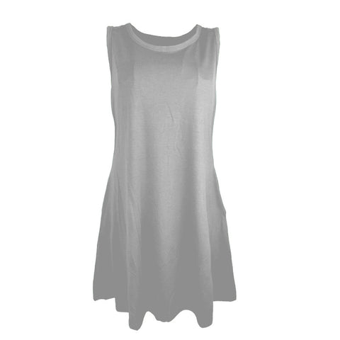Ärmelloses Westenkleid mit Taschen m300967 