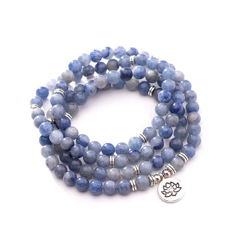 8 mm neues Amazon-Armband, 108 Buddha-Perlen, Lotus-Armband mit mehreren Kreisen, Lebensbaum-Anhänger, Pulloverkette, M3331309