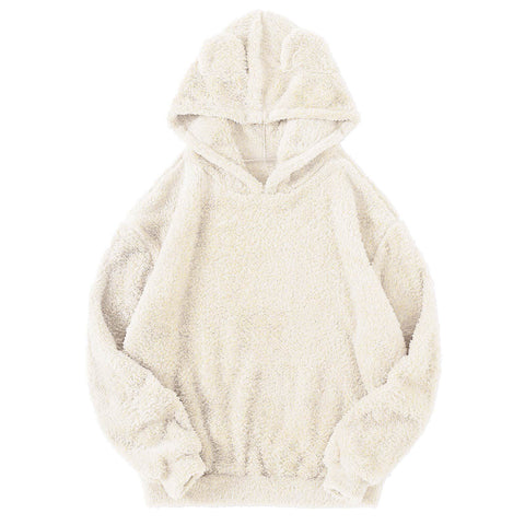 Nouveau pull thermique à capuche avec oreilles de lapin moelleuses m300439 