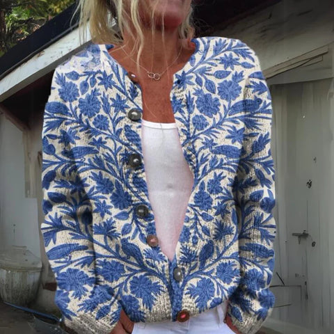 New cardigan knitted jacket women's clothing early spring and autumn source work m301722