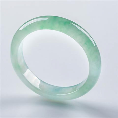 Myanmar Armband Damen Mädchen Naturprodukt feines Armband kleines Eis schwimmend grün hellgrün Jade Armband grün m3331244