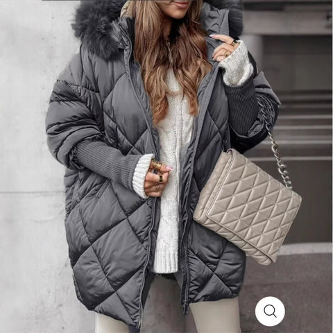 Temperament winter hoodie cardigan jacket m302145