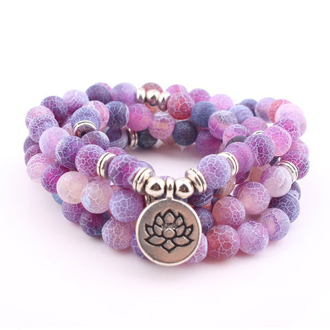 8 mm neues Amazon-Armband, 108 Buddha-Perlen, Lotus-Armband mit mehreren Kreisen, Lebensbaum-Anhänger, Pulloverkette, M3331309