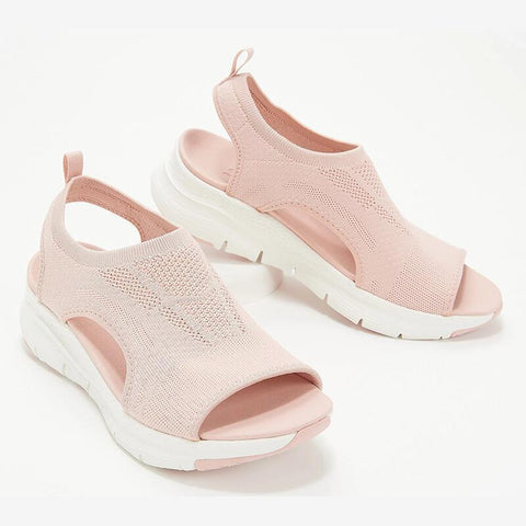 Summer Mesh Thick-soled Slip-On Fish Mouth Casual Sports Women's Shoes M3331069
