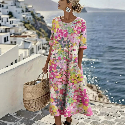 Short Sleeve Women's Loose Skirt Women's m303027