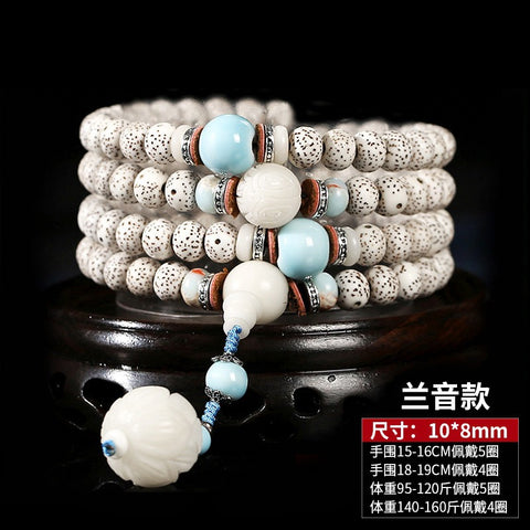 Original Ökologisches Sternmond-Bodhi 108 Erster Mond Hochdichtes Wenwan-Armband Buddha-Perlenkette für Männer und Frauen Paararmband m3331311