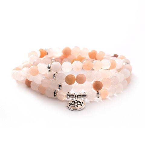 8 mm neues Amazon-Armband, 108 Buddha-Perlen, Lotus-Armband mit mehreren Kreisen, Lebensbaum-Anhänger, Pulloverkette, M3331309