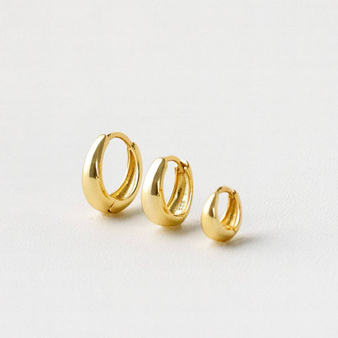 Boucles d'oreilles simples, personnalité affirmée, style rock punk C m3330777