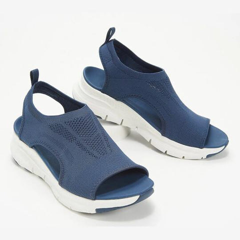 Summer Mesh Thick-soled Slip-On Fish Mouth Casual Sports Women's Shoes M3331069