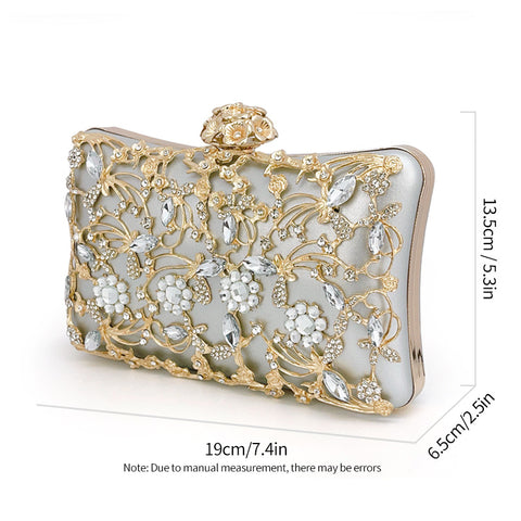 Goldene Banketttasche Luxus-Banketttasche m3331039