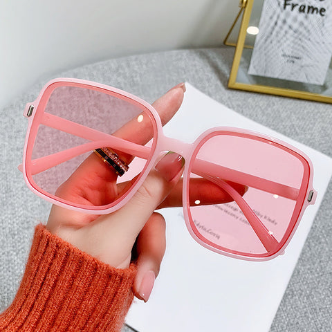 Große quadratische Rahmen-Sonnenschutz-Mode-Gezeiten-Sonnenbrille mit Anti-Ultraviolett-Farbverlauf m5010680