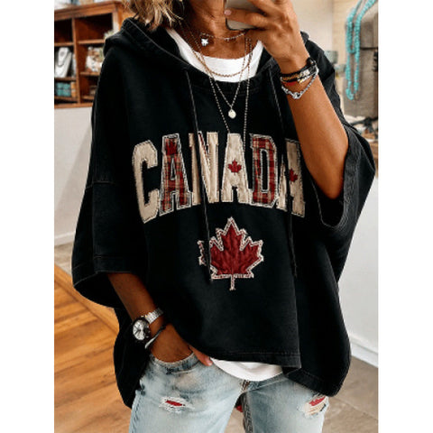 World cup print hooded sweater m302999