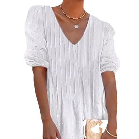 Damen Sommerkleid aus Spitze mit Haarballen, m300736 