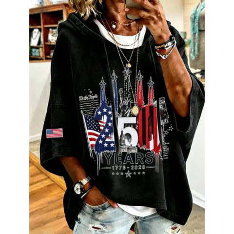 World cup print hooded sweater m302999