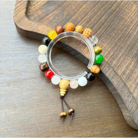 Achtzehn-Samen-Armband Duobao Bodhi roter Stein Vorsehung Achtzehn-Sohn-Buddha-Perlen m3331279 