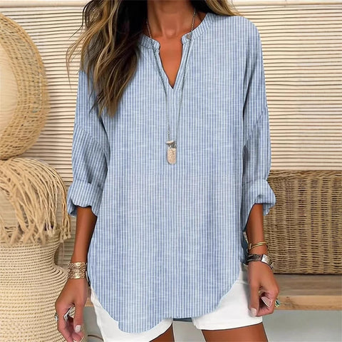 Floral einfache casual temperament T-shirt langarm m301361-1 