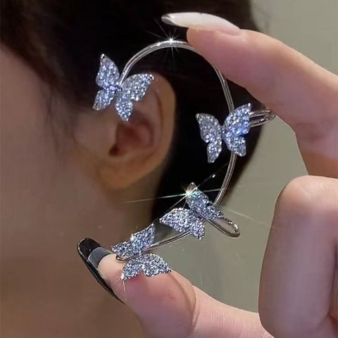 Boucles d'oreilles papillon légères et luxueuses, avec un design haut de gamme intégré m3331087