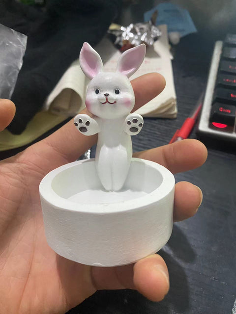 Bougeoir de chaton de dessin animé de luxe léger, décoration chauffante m3331017 