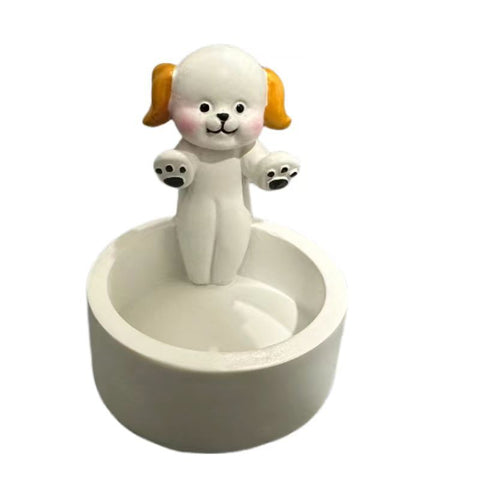 Bougeoir de chaton de dessin animé de luxe léger, décoration chauffante m3331017 