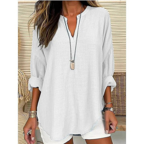 Lose druck rundhals casual große größe pullover frauen kleidung T m301359 