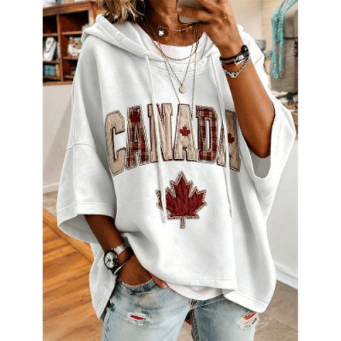 World cup print hooded sweater m302999