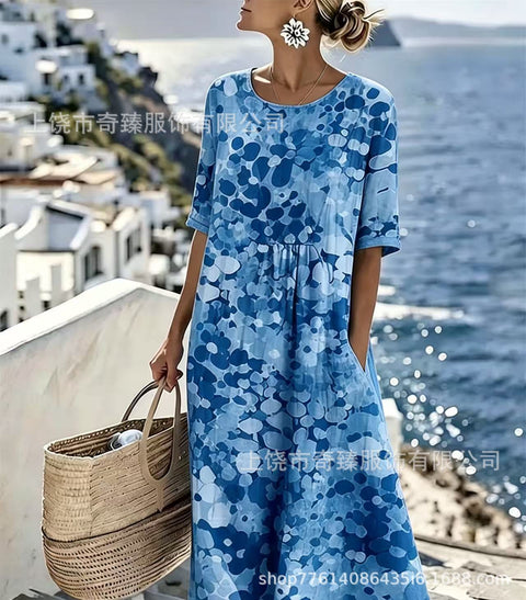 Short Sleeve Women's Loose Skirt Women's m303027