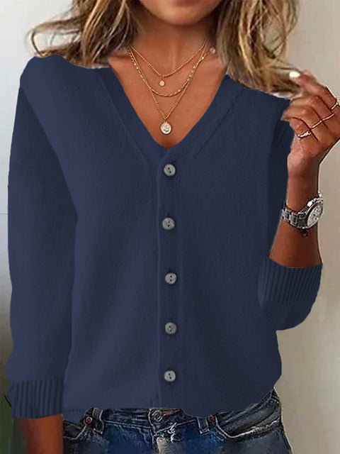 Knitted cardigan women's spring and summer knitted jacket long-sleeved sweater cardigan large size autumn coat women's m301990