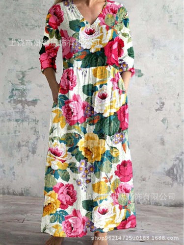 Lockeres Kleid Damen m301073