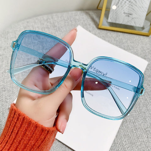 Große quadratische Rahmen-Sonnenschutz-Mode-Gezeiten-Sonnenbrille mit Anti-Ultraviolett-Farbverlauf m5010680