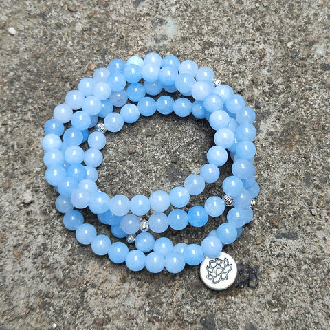 8 mm neues Amazon-Armband, 108 Buddha-Perlen, Lotus-Armband mit mehreren Kreisen, Lebensbaum-Anhänger, Pulloverkette, M3331309