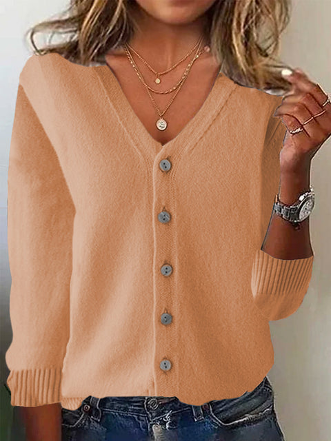 Knitted cardigan women's spring and summer knitted jacket long-sleeved sweater cardigan large size autumn coat women's m301990