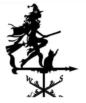 Neue Windfahne mit Drachenmotiv aus Edelstahl, sprühlackiert, m3331007