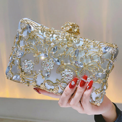 Goldene Banketttasche Luxus-Banketttasche m3331039