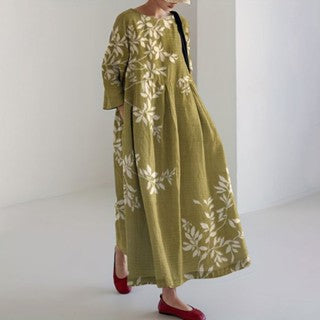 Robe femme à col rond, nouvelle collection m301069