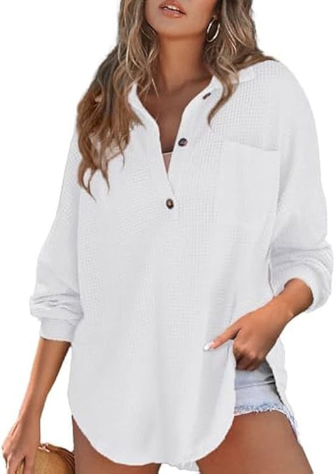 Haut en tricot gaufré populaire taille m300443 