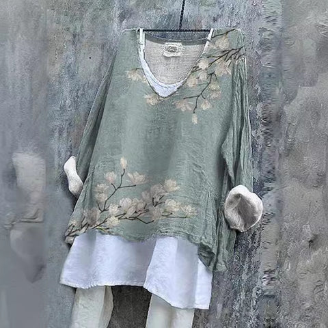 Maillot une pièce à manches longues et col en V, impression numérique 3D m301043