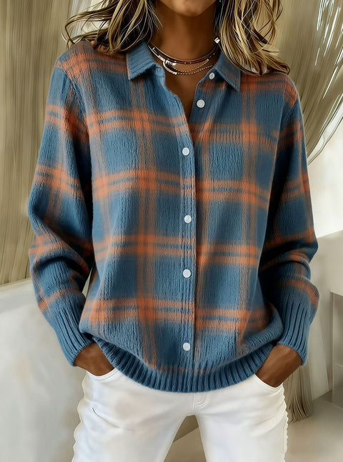 Wear a loose lazy wind soft waxy sweater jacket top m302191
