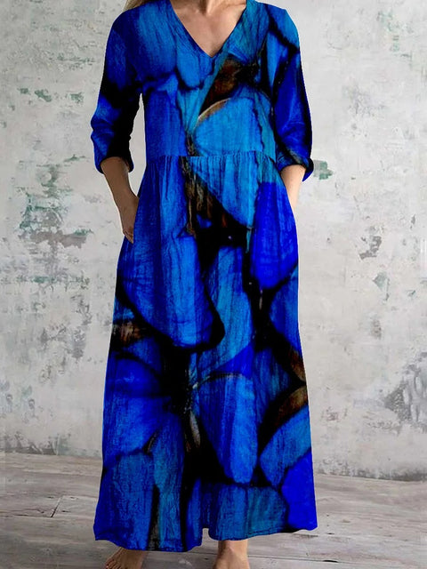 Hängendes Kleid im Slim-Fit-Stil für Damen m301070
