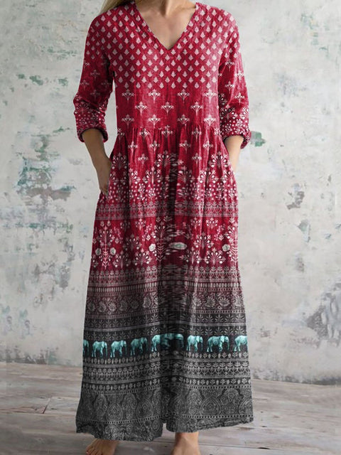 Hängendes Kleid im Slim-Fit-Stil für Damen m301070