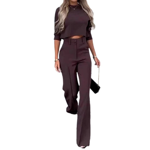 Casual anzug frauen zwei-stück anzug frauen kleidung m301198 