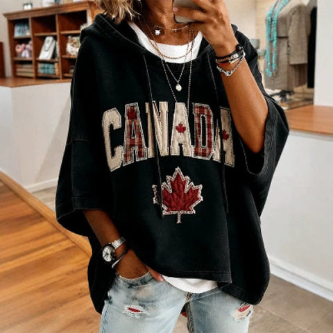 World cup print hooded sweater m302999