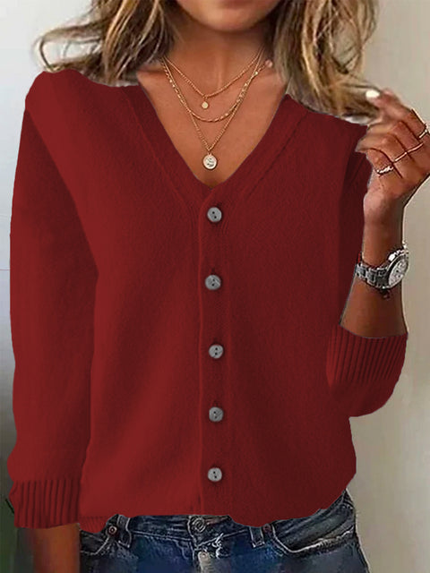 Knitted cardigan women's spring and summer knitted jacket long-sleeved sweater cardigan large size autumn coat women's m301990