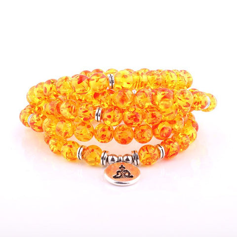 8 mm neues Amazon-Armband, 108 Buddha-Perlen, Lotus-Armband mit mehreren Kreisen, Lebensbaum-Anhänger, Pulloverkette, M3331309