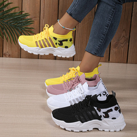 Summer women's shoes versatile fashion breathable sports net single shoes m302808